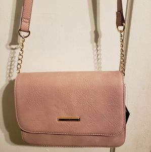 Blush/Mauve pink Crossbody Bag